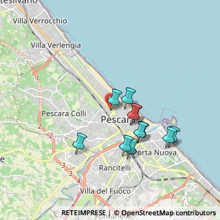 Mappa Viale Bovio Giovanni, 65124 Pescara PE, Italia (1.67364)