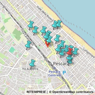 Mappa Viale Bovio Giovanni, 65124 Pescara PE, Italia (0.421)