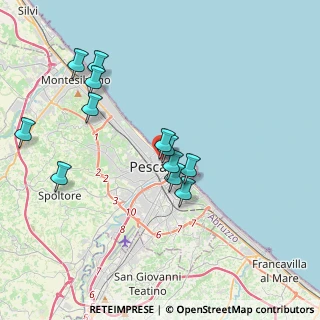 Mappa Via Regina Elena, 65122 Pescara PE, Italia (3.74333)