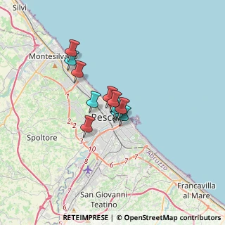 Mappa Via Regina Elena, 65122 Pescara PE, Italia (2.11182)