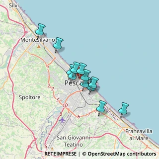 Mappa Via Regina Elena, 65122 Pescara PE, Italia (2.60667)