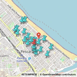 Mappa Via Regina Elena, 65122 Pescara PE, Italia (0.4635)