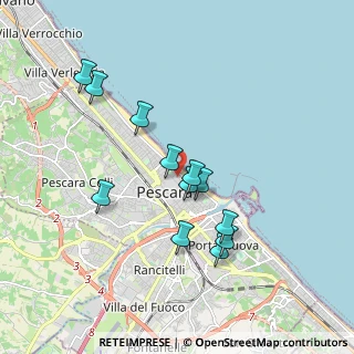 Mappa Via Regina Elena, 65122 Pescara PE, Italia (1.75167)