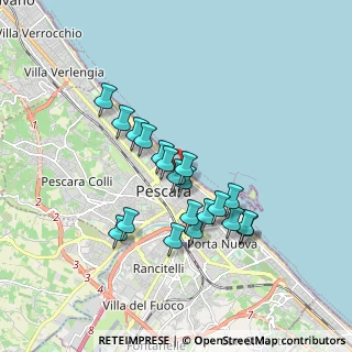 Mappa Via Regina Elena, 65122 Pescara PE, Italia (1.5425)