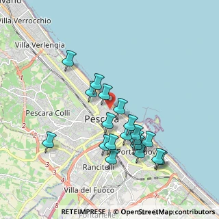Mappa Via Regina Elena, 65122 Pescara PE, Italia (1.87316)