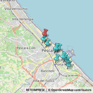 Mappa Via Michelangelo Buonarroti, 65100 Pescara PE, Italia (1.49818)