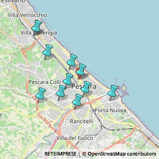 Mappa Viale Bovio Giovanni, 65123 Pescara PE, Italia (1.86364)