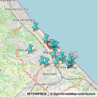 Mappa Via Michelangelo Buonarroti, 65100 Pescara PE, Italia (1.5975)