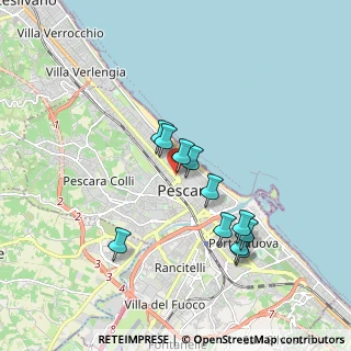 Mappa Viale Bovio Giovanni, 65123 Pescara PE, Italia (1.66182)