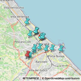 Mappa Via Michelangelo Buonarroti, 65100 Pescara PE, Italia (1.45059)