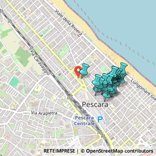 Mappa Viale Bovio Giovanni, 65123 Pescara PE, Italia (0.4565)