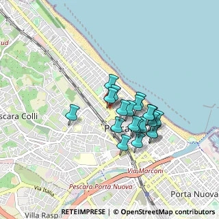 Mappa Viale Bovio Giovanni, 65123 Pescara PE, Italia (0.6925)