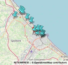Mappa Via Nino Sospiri, 65125 Pescara PE, Italia (2.84714)
