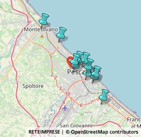 Mappa Via Nino Sospiri, 65125 Pescara PE, Italia (2.49636)
