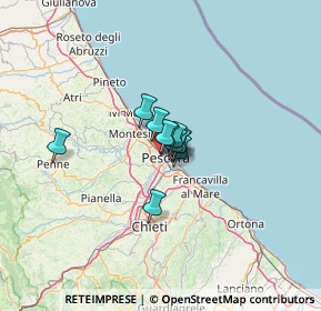 Mappa Via Nino Sospiri, 65125 Pescara PE, Italia (5.47091)