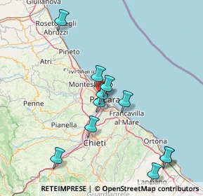 Mappa Via Nino Sospiri, 65125 Pescara PE, Italia (16.41)