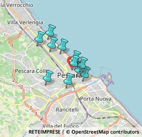 Mappa Viale Regina Margherita, 65010 Spoltore PE, Italia (1.12909)