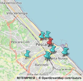 Mappa Piazza dei Martiri Pennesi, 65123 Pescara PE, Italia (1.59818)