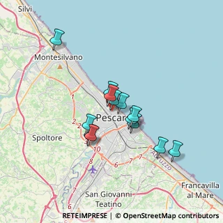 Mappa Via Romani Fedele, 65123 Pescara PE, Italia (2.81769)