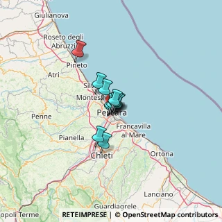 Mappa Via Romani Fedele, 65123 Pescara PE, Italia (5.58417)