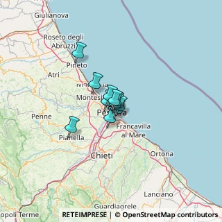 Mappa Via Romani Fedele, 65123 Pescara PE, Italia (5.52545)