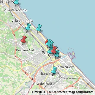 Mappa Via Cesare Battisti, 65123 Pescara PE, Italia (1.66167)