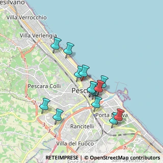 Mappa Via Romani Fedele, 65123 Pescara PE, Italia (1.655)