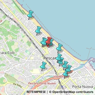 Mappa Via Romani Fedele, 65123 Pescara PE, Italia (0.86)