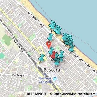 Mappa Via Edmondo de Amicis, 65123 Pescara PE, Italia (0.3755)