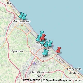Mappa Via C. Battisti, 65123 Pescara PE, Italia (2.59917)