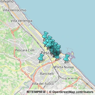 Mappa Via C. Battisti, 65123 Pescara PE, Italia (0.83)