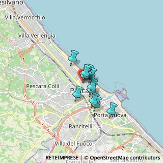 Mappa Via Edmondo de Amicis, 65123 Pescara PE, Italia (0.92917)