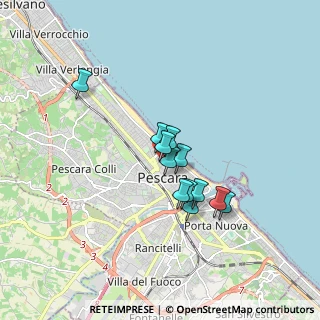 Mappa Via Edmondo de Amicis, 65123 Pescara PE, Italia (1.30583)