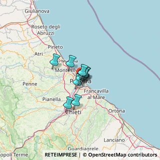 Mappa Via Edmondo de Amicis, 65123 Pescara PE, Italia (5.66455)