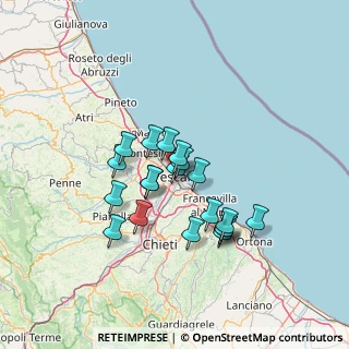 Mappa Via Edmondo de Amicis, 65123 Pescara PE, Italia (11.5395)