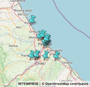 Mappa Via de Amicis, 65122 Pescara PE, Italia (8.12)