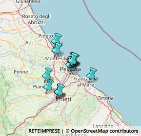Mappa Via Edmondo de Amicis, 65100 Pescara PE, Italia (8.32143)