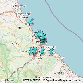 Mappa Viale Edmondo De Amicis, 65123 Pescara PE, Italia (8.12)