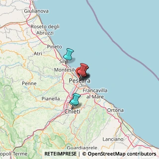 Mappa Viale Edmondo De Amicis, 65123 Pescara PE, Italia (20.66545)