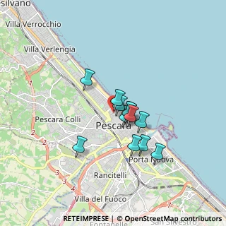 Mappa Viale Edmondo De Amicis, 65123 Pescara PE, Italia (1.23833)