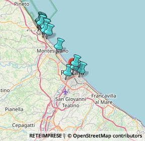 Mappa Via Edmondo de Amicis, 65100 Pescara PE, Italia (7.95286)