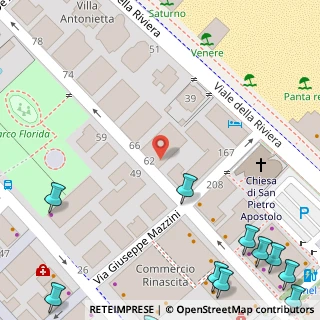 Mappa Viale Regina Elena, 65100 Pescara PE, Italia (0.154)