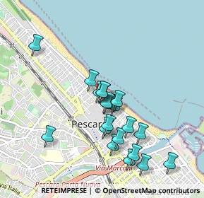 Mappa Viale Regina Elena, 65100 Pescara PE, Italia (0.885)