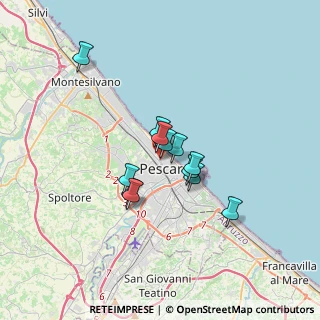 Mappa Via Silvio Pellico, 65123 Pescara PE, Italia (2.52083)