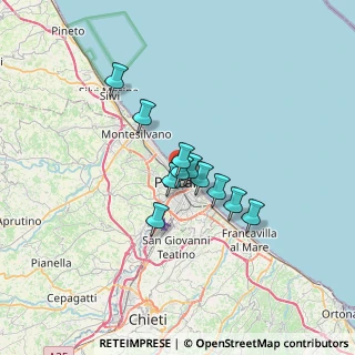 Mappa Via Silvio Pellico, 65123 Pescara PE, Italia (4.67364)