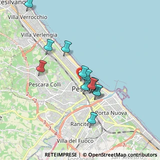 Mappa Via Silvio Pellico, 65123 Pescara PE, Italia (1.665)