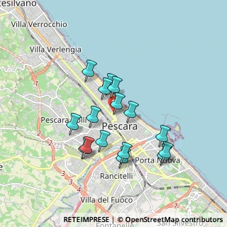 Mappa Via Silvio Pellico, 65123 Pescara PE, Italia (1.61)