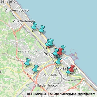 Mappa Via Silvio Pellico, 65123 Pescara PE, Italia (1.66643)