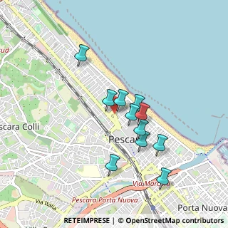 Mappa Via Silvio Pellico, 65123 Pescara PE, Italia (0.77455)