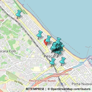 Mappa Via Silvio Pellico, 65123 Pescara PE, Italia (0.65947)